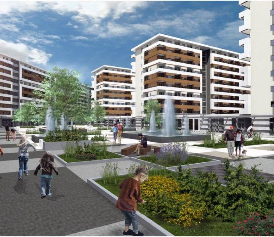 Podgorica, Central Point, 49m² tek yatak odalı daire